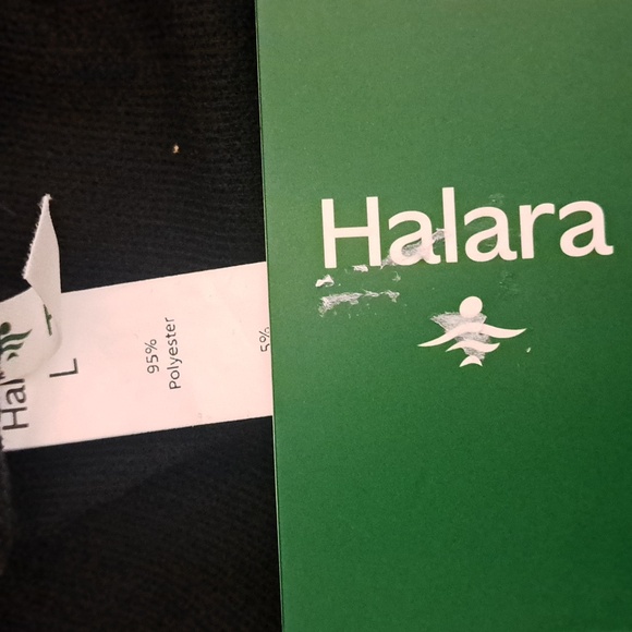 LARGE.    HALARA MIDRISE CORDUROY DRAWSTRING JOGGER - Picture 9 of 9